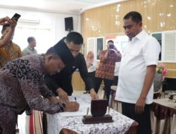 Setelah Tandatangani 2 MoU, Bupati Sergai Lepas KKL Mahasiswa/I STAI Tebing Tinggi Deli