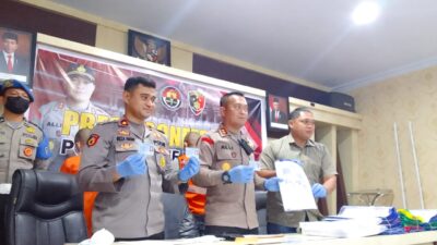 Polres Bone Bolango Tahan 3 Tersangka Dugaan Kasus Korupsi KUR