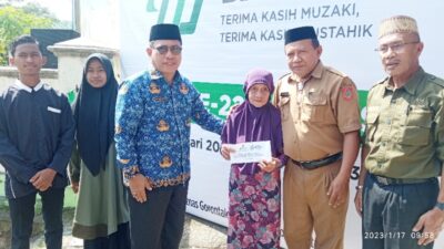 HUT Baznas ke 22 Tahun, Baznas Gorut Santuni Ratusan Fakir Miskin dan Yatim Piatu