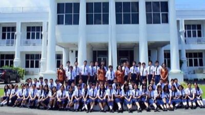 Bupati dan Wabup Labuhanbatu Sambut Outdoor Activity SMP Tunas Harapan Mandiri Rantauprapat