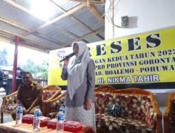 Nikma Tahir Seriusi Pembangunan Tanggul dan Gorong- Gorong di Desa Kemiri-Buhu Jaya