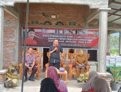 Reses di Saritani, La Ode Haimudin Bantu Masyarakat dengan Dana Pribadi