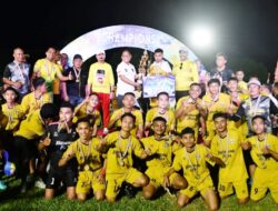 Tutup Turnamen Sepakbola Bupati Ceria Cup I, Bupati Thariq: Sejarah Baru di Gorontalo Utara