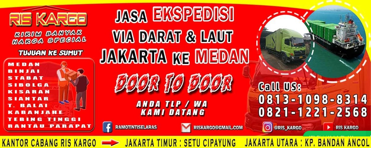 Ekspedisi Jakarta Medan Murah