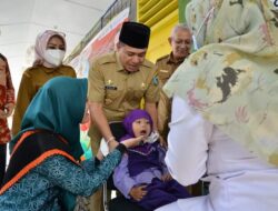 Pemkab Batu Bara Canangkan Sub PIN Polio Serentak, Targetnya 39.025 Balita