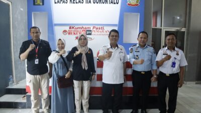 Lapas Gorontalo Gandeng Disdukcapil Lakukan Perekaman KTP-el bagi WBP