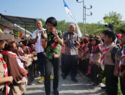 Bupati, Wabup dan Kak Seto Bermain Bersama Anak-anak di Hari jadi Asahan ke-77