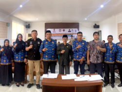 Dishub Gorontalo Gelar Halal Bi Halal Sekaligus Penandatanganan PI dan PK