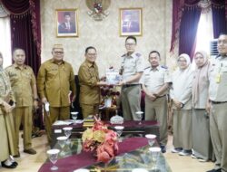 Terima Kunjungan Kepala BPN Gorut, Bupati Thariq Harapkan Kolaborasi Yang Baik