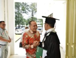 Bupati Batu Bara Hadiri Pengukuhan Guru Besar Tetap Rektor USU