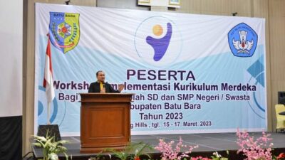 Bupati Batu Bara Buka Workshop Implementasi Kurikulum Merdeka