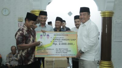 Wabup Asahan Safari Ramadhan Terakhir di Masjid Al-Muttaqin