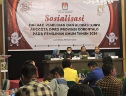 Penentuan Dapil DPRD Provinsi Gorontalo pada Pemilu 2024 Kembali pada Rancangan 2019