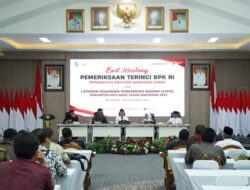 Bupati Zahir Buka Exit Meeting Pemeriksaan Terinci atas LKPD Batu Bara 2022