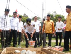 Bupati Sergai Letakkan Batu Pertama Pembangunan Musala ke-25 Program Geser Muse