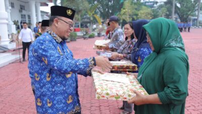 Sekda Asahan Pimpin Upacara HKN