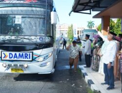 Masuk dalam Kloter 3, Bupati Surya Lepas 282 CJH Asal Asahan Menuju Tanah Suci Mekkah