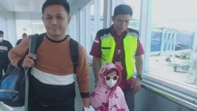 Navia yang Hilang, Tiba di Gorontalo Hari Ini Setelah Ditemukan di Bekasi