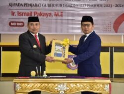 Sertijab Penjagub Gorontalo: Ismail Pakaya Siap Tingkatkan Pelayanan Publik Demi Kesejahteraan Masyarakat