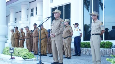 Bupati Asahan Pimpin Apel Gabungan Bulan Juni 2023