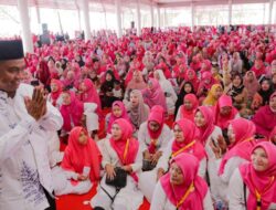 Wujudkan Sergai Religius, Tabligh Akbar Pengajian Muslimah Dambaan Dihadiri Belasan Ribu Jamaah