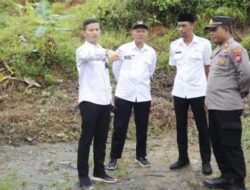 Makaryo Ning Desa, Mas Ipin Tinjau Infrastruktur Rusak di Gemaharjo