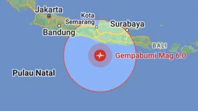 Pacitan Digoyang Gempa M6,0  BMKG: Tidak Berpotensi Tsunami