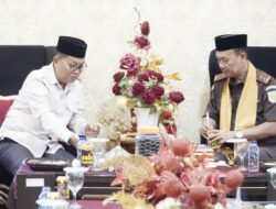 Di Hadapan Kajati, Bupati Thariq Beri Gambaran Secara Umum Wilayah Gorut