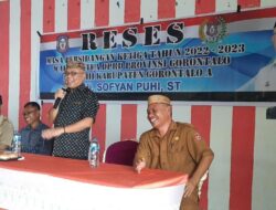Perhatikan Pembangunan yang Berkelanjutan, Sofyan Puhi Kaji Proposal Masyarakat Desa Lopo