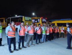 Rangkaian Pelayanan Haji Berjalan Sukses, Jemaah Haji Tiba dengan Selamat di Gorontalo