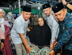 Bupati Batu Bara Kunjungi Desa Mekar Baru Malam-malam