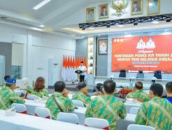 Kontingen Penas XVI KTNA Batu Bara Dilepas Bupati Zahir