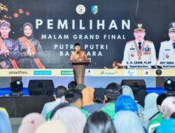 Bupati Zahir Buka Malam Puncak Grand Final Ajang Pemilihan Putra-putri Batu Bara 2023