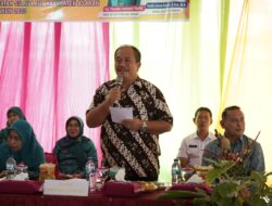Wabup Asahan Sambut Kedatangan Tim Evaluasi PKK Sumut di Desa Lubuk Palas