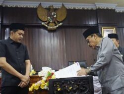 Paripurna DPRD Trenggalek, LPj APBD 2022 Disetujui Jadi Perda