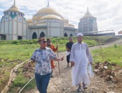 Bupati Thariq Modanggu Tinjau Lokasi Pelaksanaan Kegiatan Ijtima di Masjid Raya Blok Plan