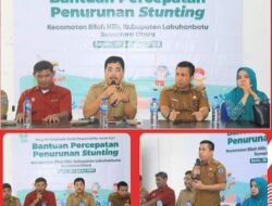 4 Desa di Labuhanbatu Dapat Bantuan Paket Pangan dari PT HSJ