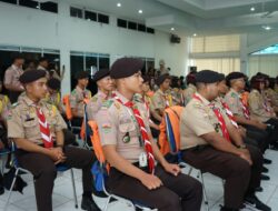 Ikuti Rainas 2023, 46 Orang Kontingen Pramuka Asahan Dilepas ke Cibubur