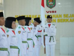 Bupati Surya Kukuhkan Paskibraka Asahan 2023