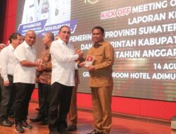 Raih Predikat WTP 5 Kali Berturut-turut, Pemprov Sumut Beri Apresiasi Pemkab Sergai