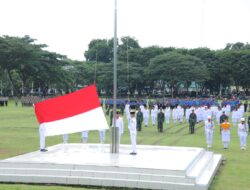 Pengibaran Bendera Merah Putih HUT RI ke-78 Sukses di Asahan