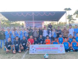 Bersama Generasi Muda, Wabup Hendra Resmi Buka Hutabohu Futsal League