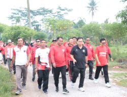 Syamsudin Adakan Jalan Santai dan Sicita, Meriahkan HUT – RI ke-78 di Pematang Peintahan