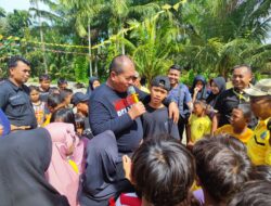 Wabup Asahan Berbaur dengan Masyarakat Meriahkan HUT RI ke-78