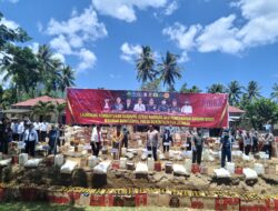 Polda Gorontalo Musnahkan Ribuan Liter Miras