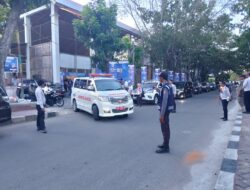 Dishub Gorontalo Jaga Kelancaran Arus Lalu Lintas di Tengah Ajang Job Fair, Jalan Bebas Hambatan