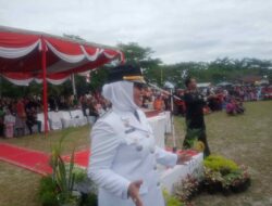 Upacara Peringatan HUT-RI ke-78 di Kecamatan Tanjung Beringin Berlangsung Sukses.