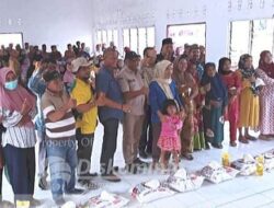 Pemkab Labuhanbatu Salurkan 1.201 Paket Bantuan Sembako kepada Ribuan Masyarakat Terdampak Banjir