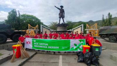 Dukung Program Pemerintah, “ACE untuk Indonesia Bersih” Hadir di Kota Gorontalo