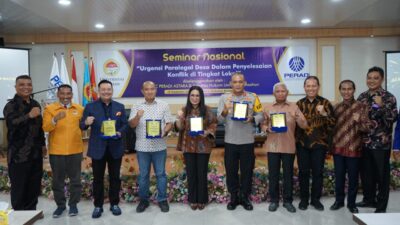 Ketum Peradi dan Forkopimda Asahan Hadiri Seminar Nasional Tentang Hukum